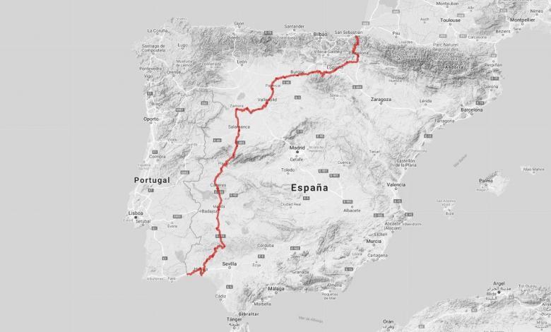 Eurovelo 1 en Espagne