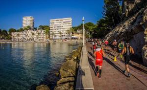 Desafie o setor de corrida Peguera-Mallorca