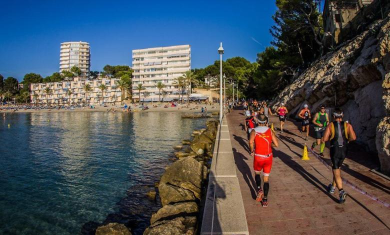 Desafie o setor de corrida Peguera-Mallorca