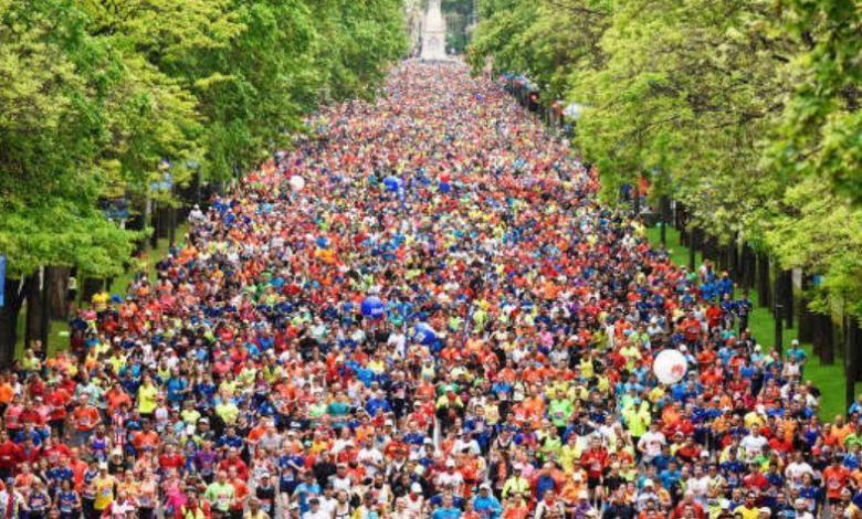 Salida del maratón de Madrid