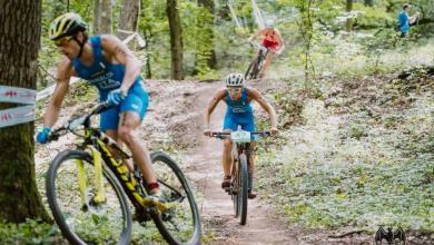segmento ciclista del triatlón Cross en Transilvania