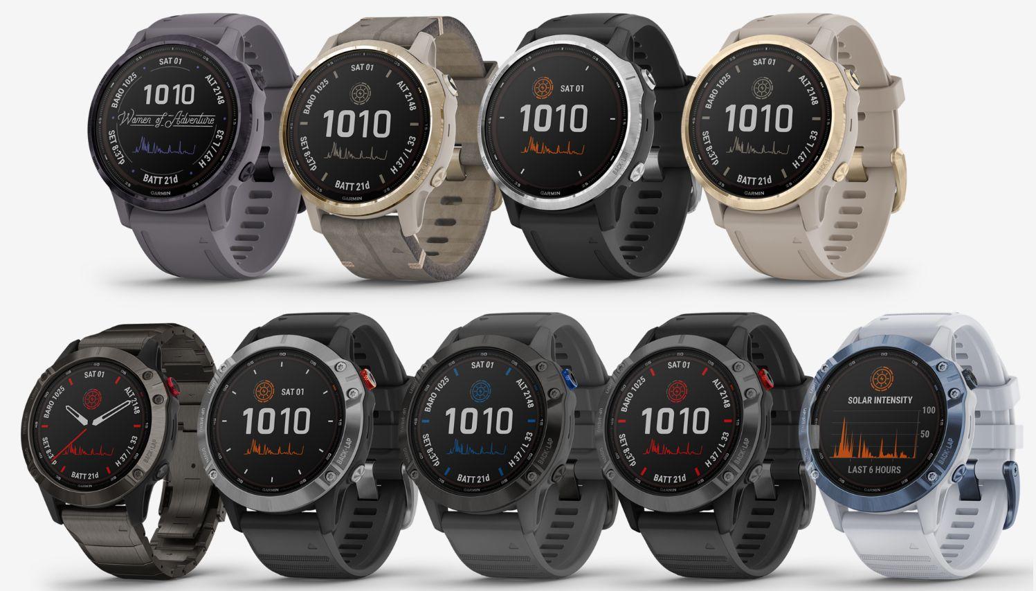 Garmin lanza su gama de relojes con tecnología solar