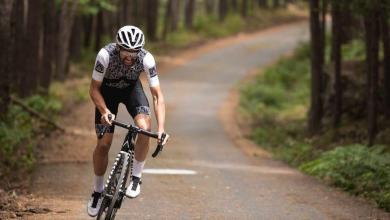 Alberto Contador durante l'Everesting