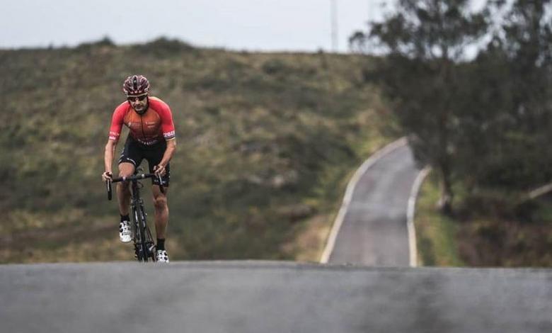 Iván Raña treinando