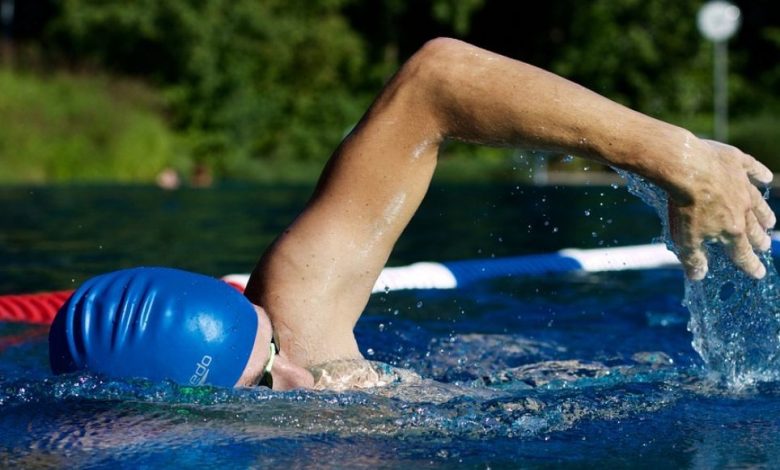 Swimming training to swim further