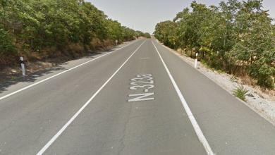 accidente granada N-323 antigua, a la altura del kilómetro 146