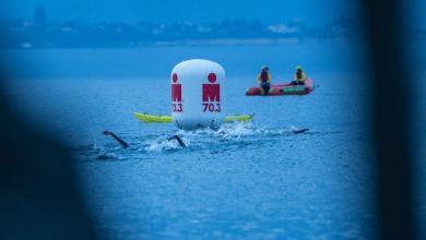 Natação no IRONMAN 70.3 Taupo