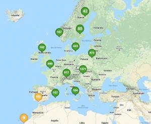 Welovecycling eine Suchmaschine für Radrouten in Europa