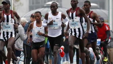 Sport/ Bekele y Kipchoge corriendo en el Maratón de Berlín de 2017