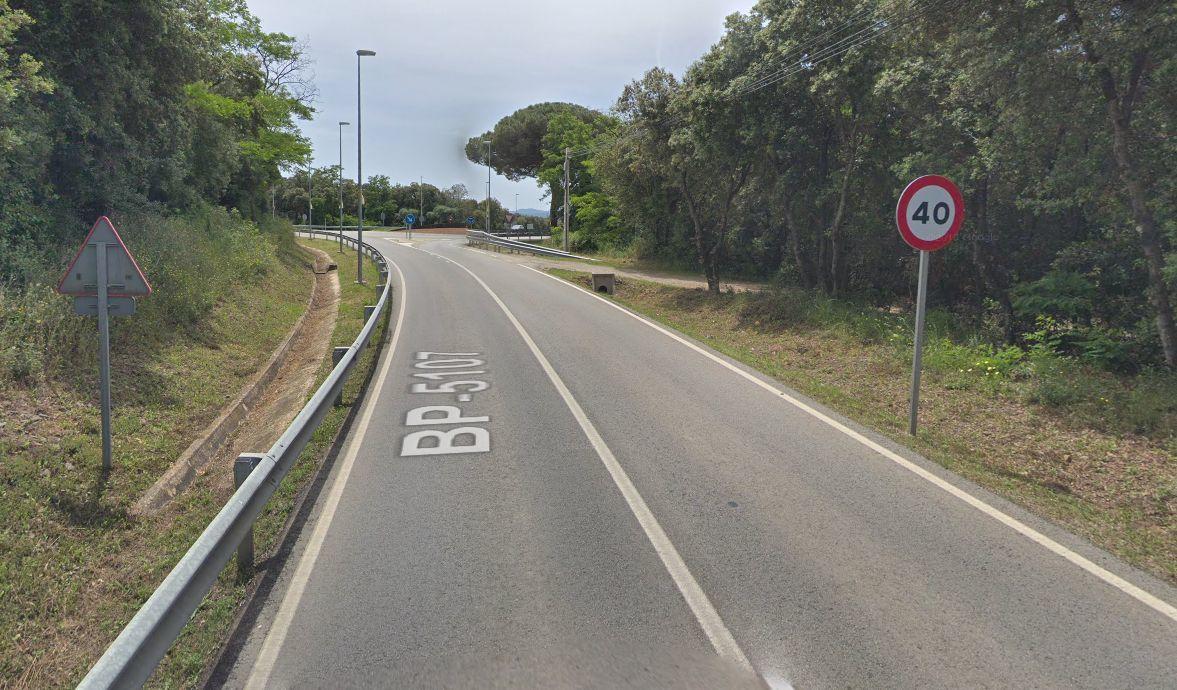 Captura Google Maps carretera BP-5107