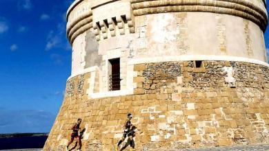 Foot race in Half Menorca