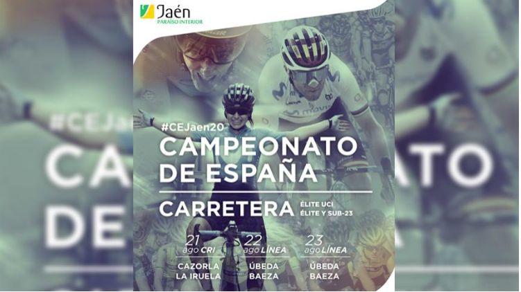 Pôster do Campeonato Espanhol de Ciclismo