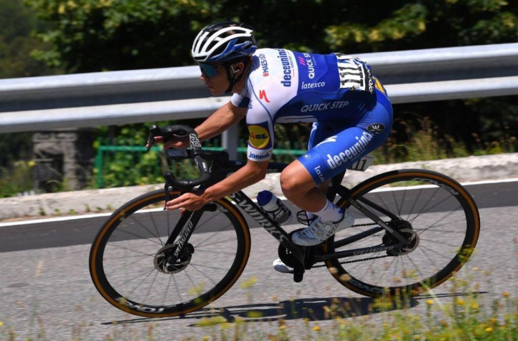 Remco Evenepoel en la Il Lombardía
