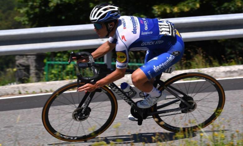 Remco Evenepoel at Il Lombardia