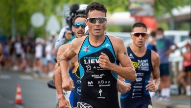 Javier Gómez Noya en el Grand Prix Francés