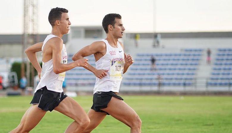 Mario Mola en compétition d'athlétisme