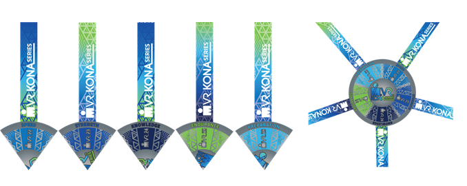 Medallas IRONMAN VR Kona Series