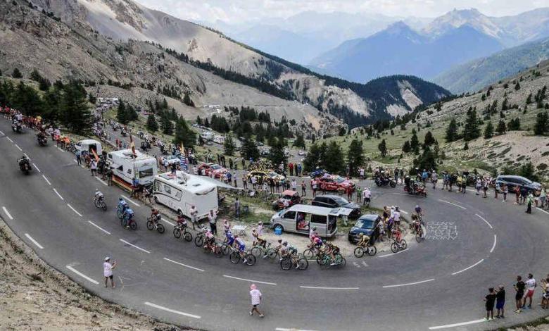 Mountain stage of the Tour de France