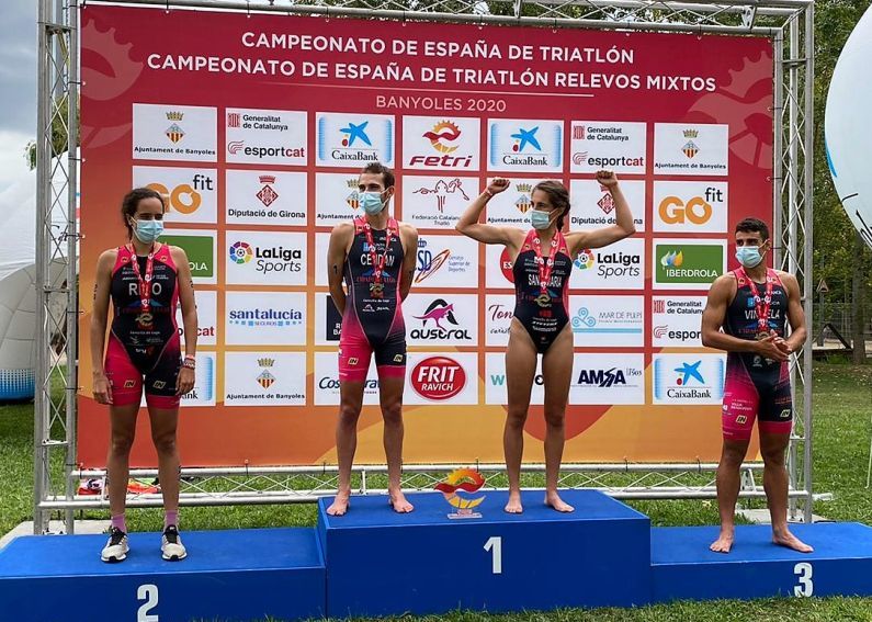 Cidade de Lugo Fluvial Campeón de España de Relevos Mixto
