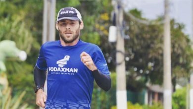 El triatleta Felipe Manente