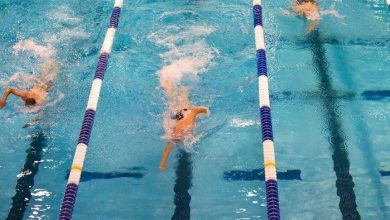 Training in a pool