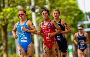 Miriam Casillas à la Coupe du monde de Hambourg