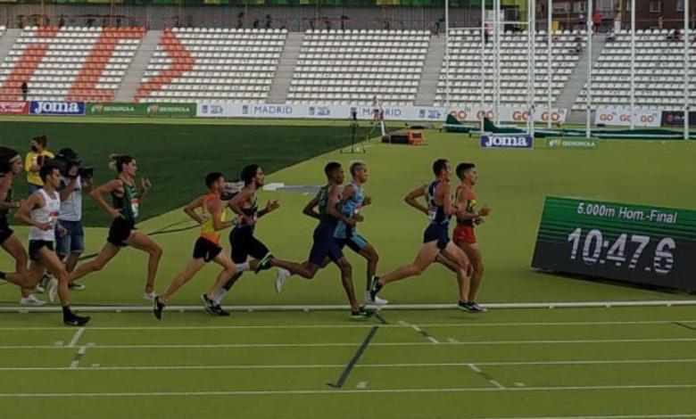 Mario Mola en compétition à Vallehermoso