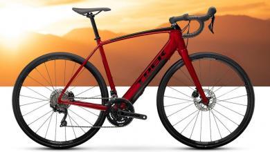 Trek Domane + ALR, an electric road bike