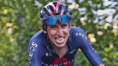 Egan Bernal en el Tour de Francia 2020