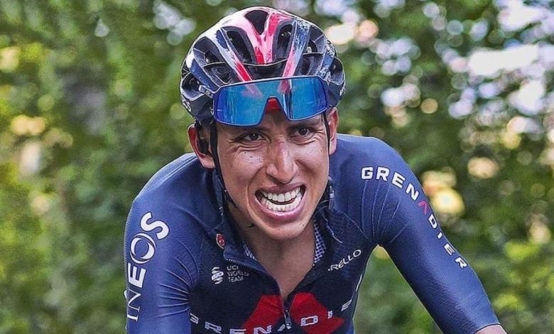 Egan Bernal in the 2020 Tour de France