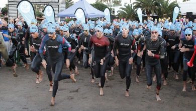 Départ Ocean Lava Lanzarote Triathlon