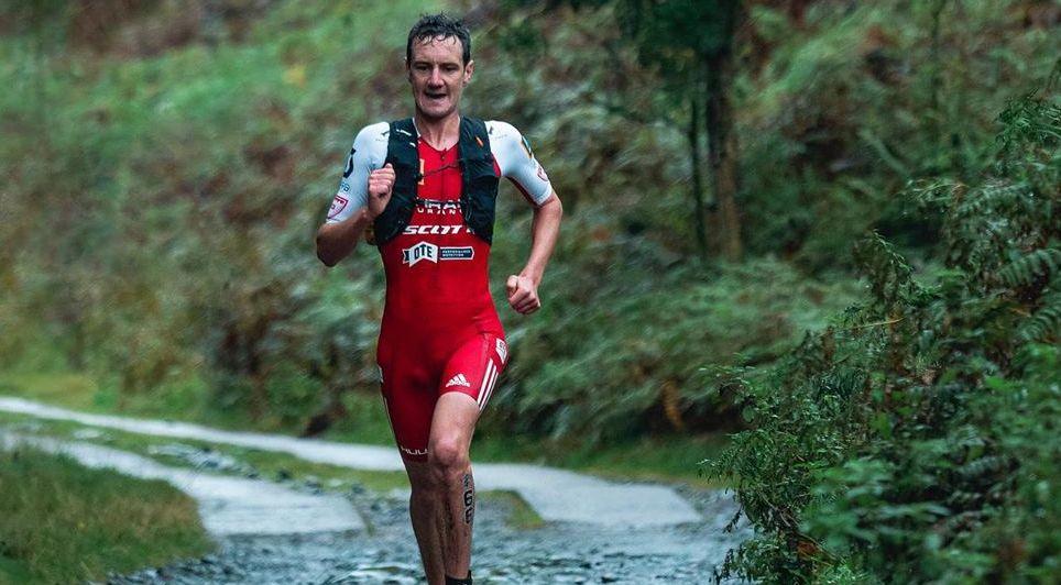Alistair Brownlee compitiendo en el Helvellyn Tri