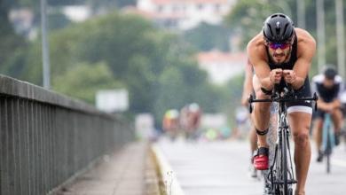 Segmento ciclista del Triatlón de Caminha