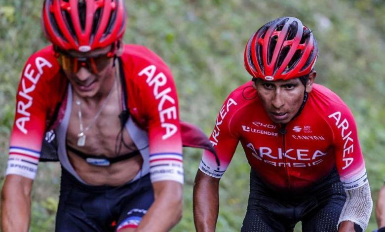 Nairo Quintana in the Tour de France