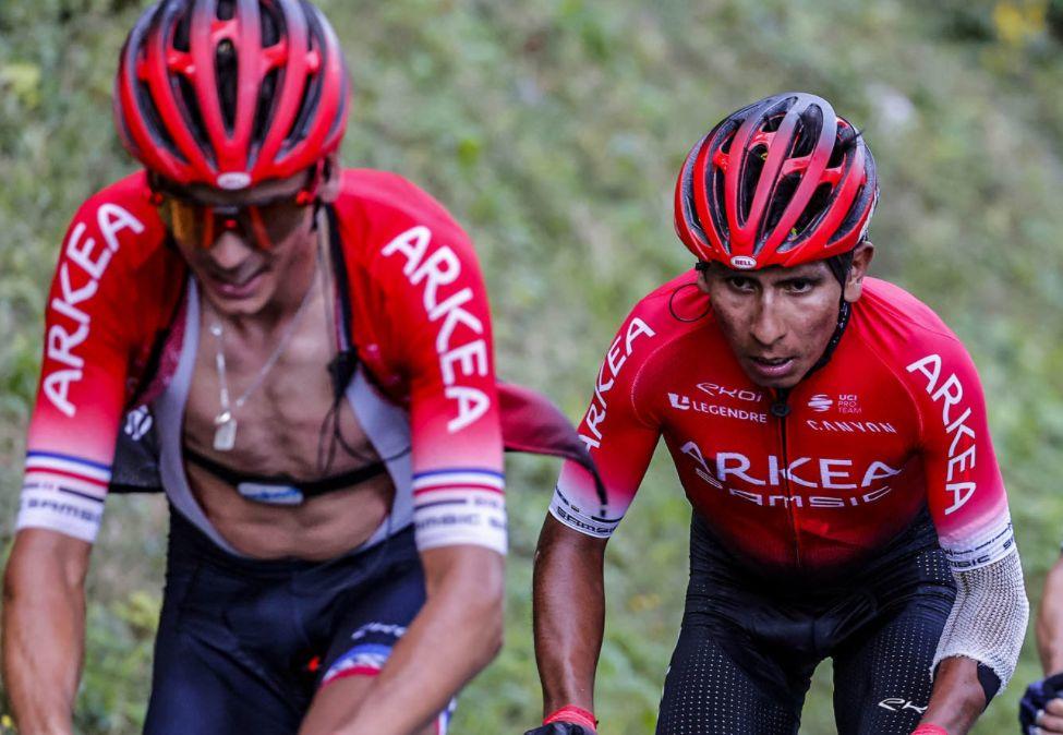 Nairo Quintana en el Tour de Francia