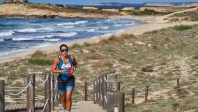 Segmento de corrida do Triatló Olímpic Son Bou