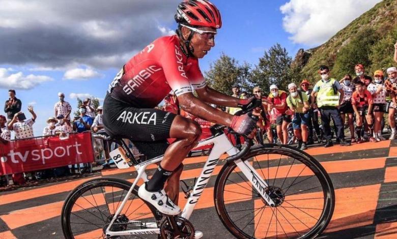 Nairo Quintana in the Tour de France