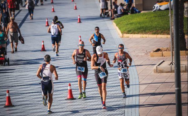 Valencia triathlon running segment