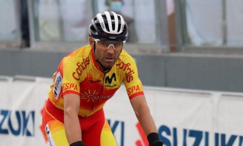 Alejandro Valverde na Copa do Mundo de Imola