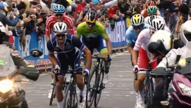 Julian Alaphilippe's attack at the Imola World Cup