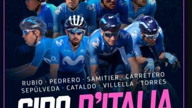 LA Movistar che sarà al GIro 2020