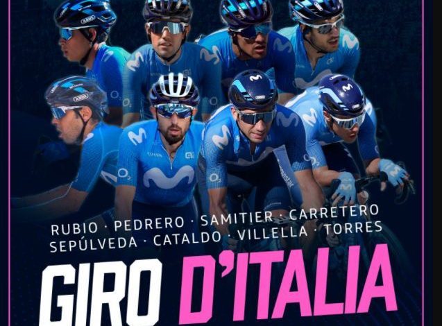 LA Movistar che sarà al GIro 2020