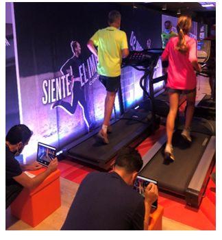 Footprint-Studie bei ASICS-Veranstaltungen