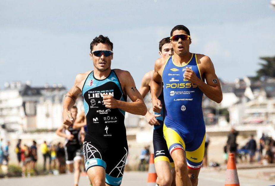 Javier Gómez Noya en el Grand Prix Francés