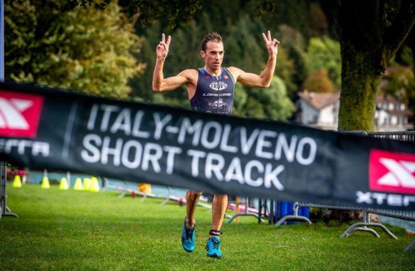 Rubén Ruzafa ganando el Xterra Short Track Molveno
