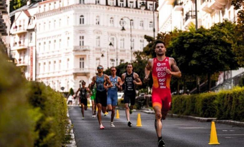 Roberto Sánchez Manteción in einem internationalen Test