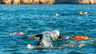 Neda el Món swimming crossing