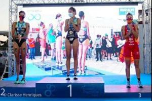 Sara Guerrero Bronze in der ETU Mittelmeermeisterschaft