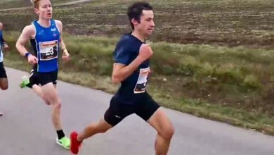 Kilian Jornet correndo na corrida de 10k por Hytteplanmila