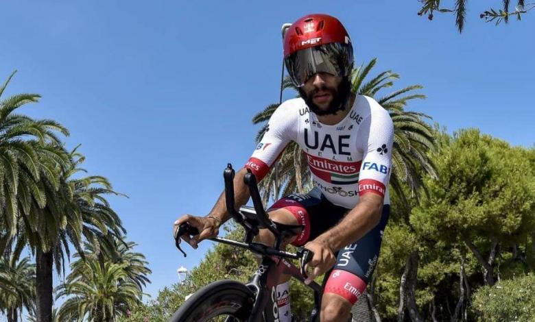 Fernando Gaviria dans un chrono